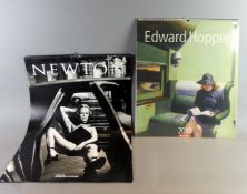 Zwei Kalender, EDWARD HOPPER, 2018; NEWTON, 2001, Gebrauchsspuren