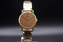 Frédéric Piguet: A Unique 18k Rose Gold Ultra-Thin 'Brand Showcase' Wristwatch, Signed to the Dial