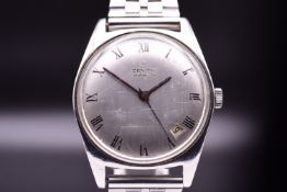 Zenith 25X2 A Gentleman’s Stainless Steel Automatic Dress Watch with Date