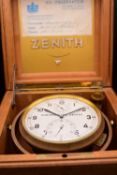 Zenith ‘Le Locle’ Marine Chronometer, Formerly of the Dutch Royal Navy Cal 260
