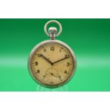A Rare WWII British Army GSTP 'Sold Out of Service' Pocket Watch by Revue Thommen C.1940