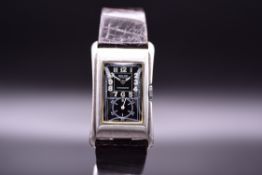 Rolex Prince Chronometer Rare Doctors Watch Sterling Silver Ref 971U