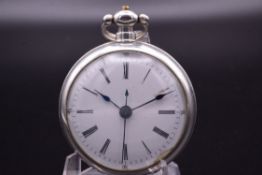 Rare Chinese market Jin Mao Tang Swiss Silver Pocket Watch