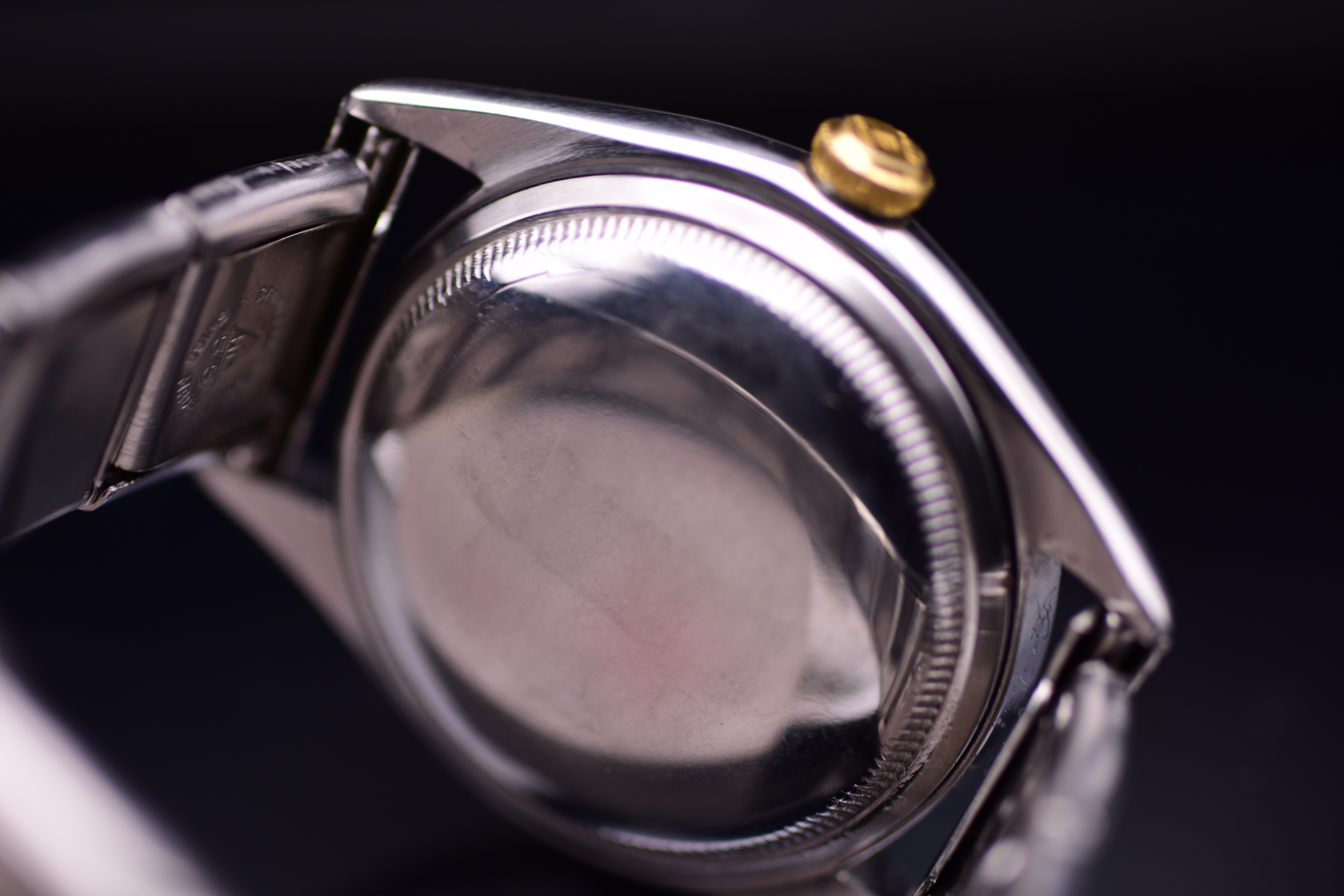 Rolex Oyster Perpetual Big Bubbleback Ref 5029 Stainless Steel Gold Original Chronometer Certificate - Image 6 of 13