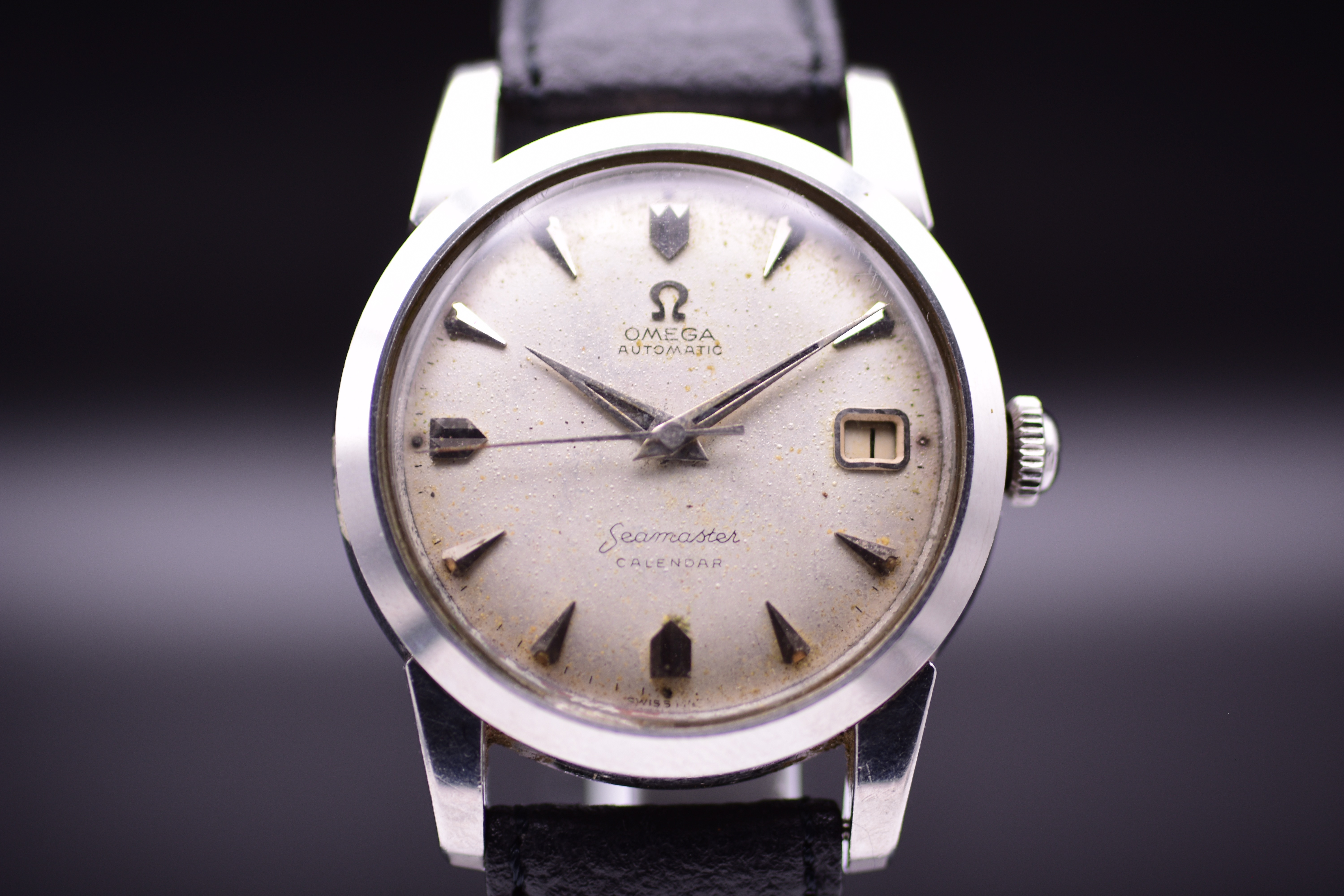 Omega Seamaster Calendar Ref. 2849-12 SC Stainless Steel Watch 1959