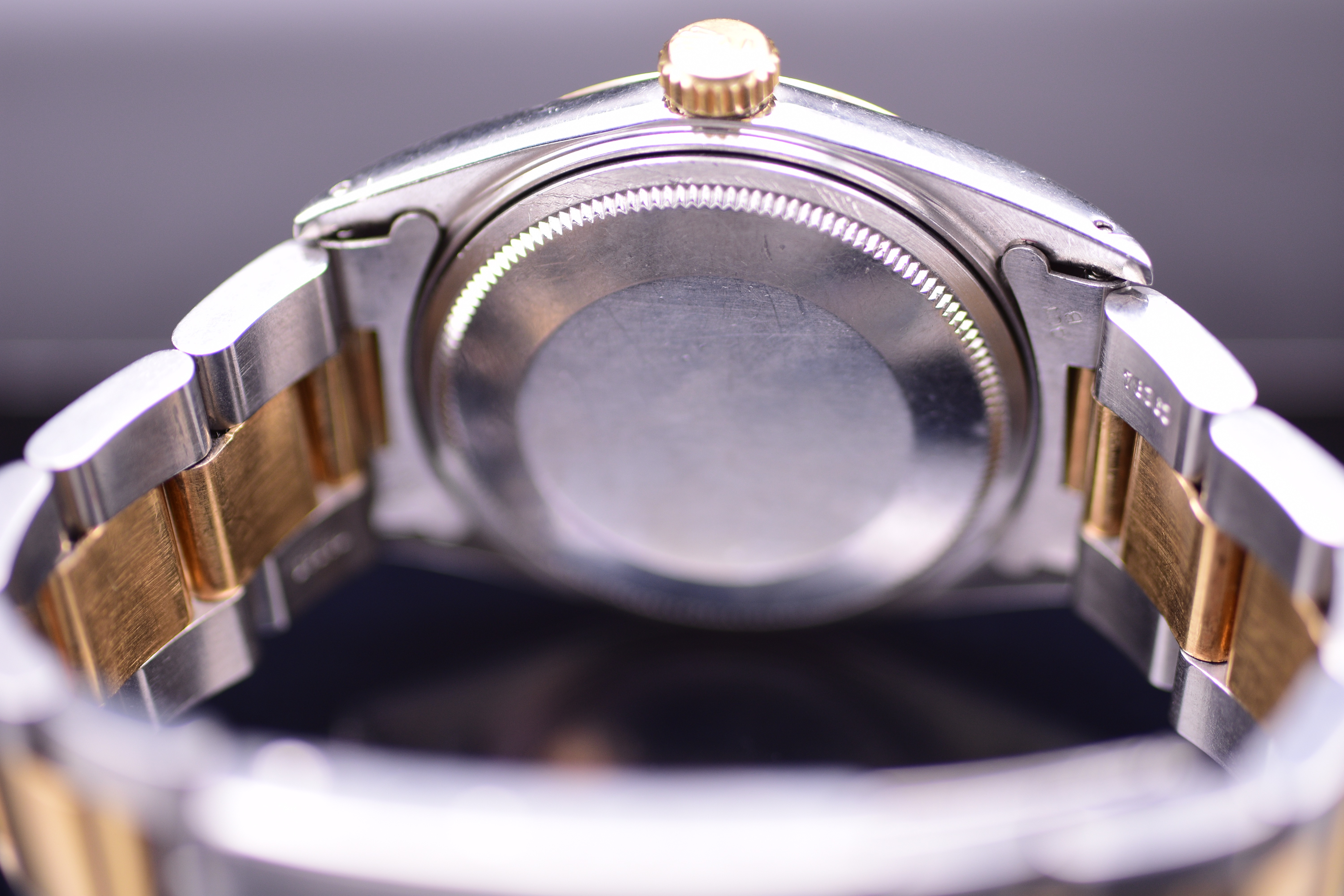 Rolex Oyster Perpetual Datejust 1600 Stainless Steel 18k Gold Wristwatch 1963 Black Dial With Papers - Image 10 of 10
