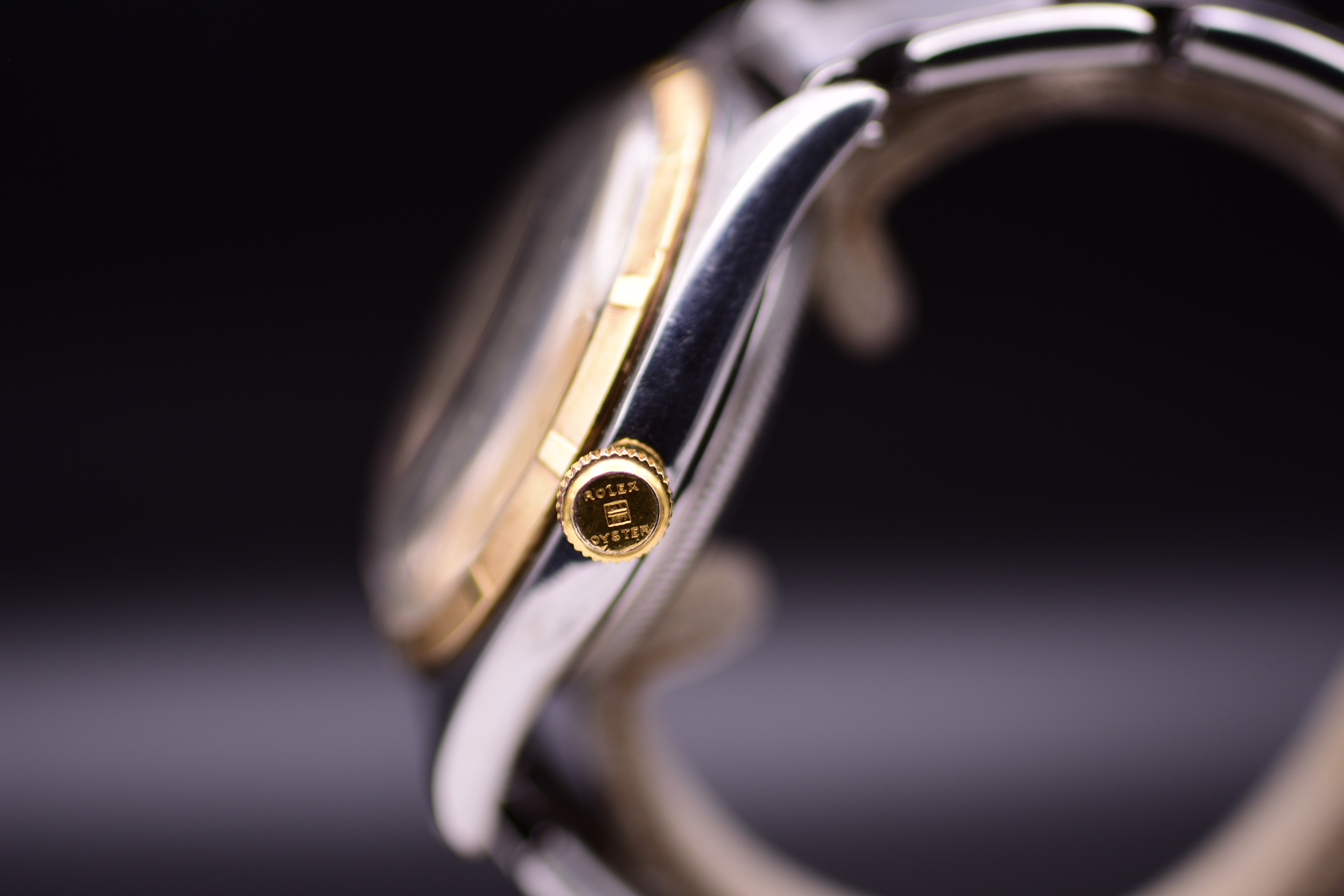 Rolex Oyster Perpetual Big Bubbleback Ref 5029 Stainless Steel Gold Original Chronometer Certificate - Image 5 of 13