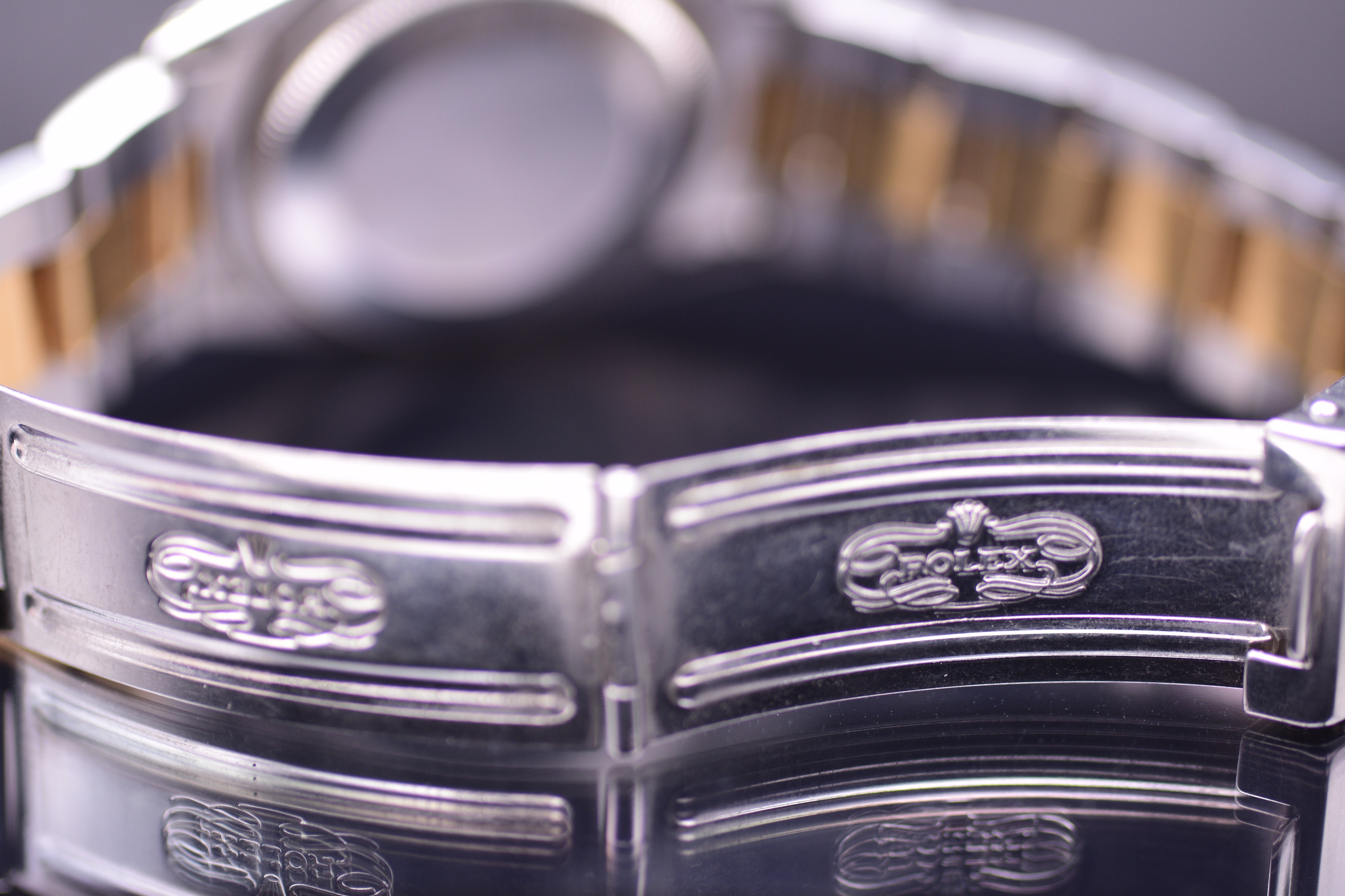 Rolex Oyster Perpetual Datejust 1600 Stainless Steel 18k Gold Wristwatch 1963 Black Dial With Papers - Image 8 of 10