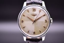 Longines Oversized Jumbo Ref. 5045 Quadrant Sector Dial  Rose Gold-Tone Markers 1955