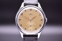 Omega Jumbo Oversized Dress Watch Ref. 2505-2 Omega Strap & Buckle 1950