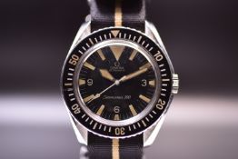Omega Seamaster 300 165.024 'Big Triangle' Exceedingly Rare Diver's Wristwatch C 1966