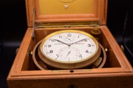 Zenith 'Le Locle' Marine Chronometer, Formerly of the Dutch Royal Navy Cal 260