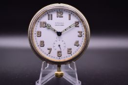 Longines, The Statesman's Choice: A Rare 8-Day "Goliath" Pocket Watch, Retailed by Galt & Bro 1922