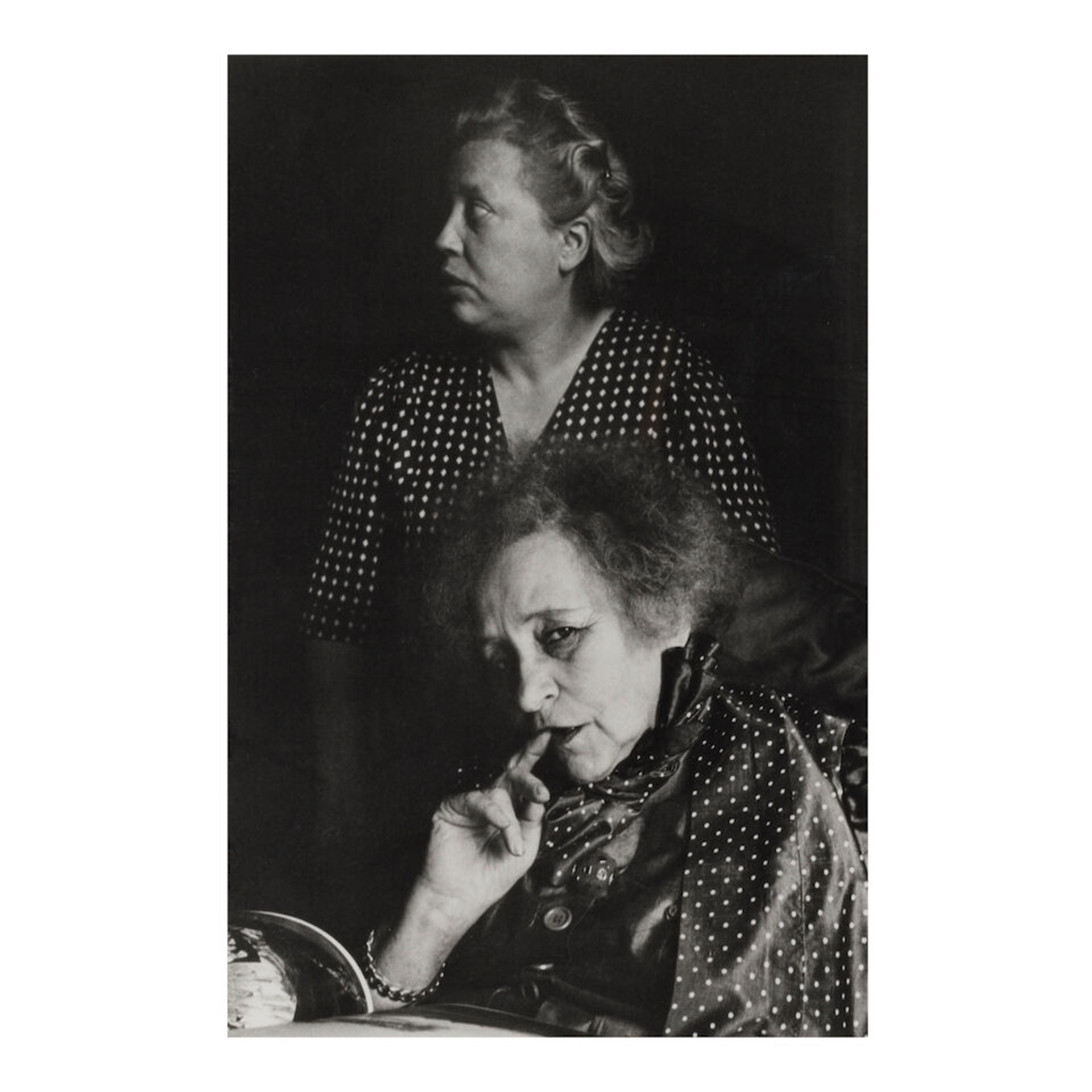 Henri Cartier-Bresson (1908-2004); Colette and her Companion Pauline, Paris;