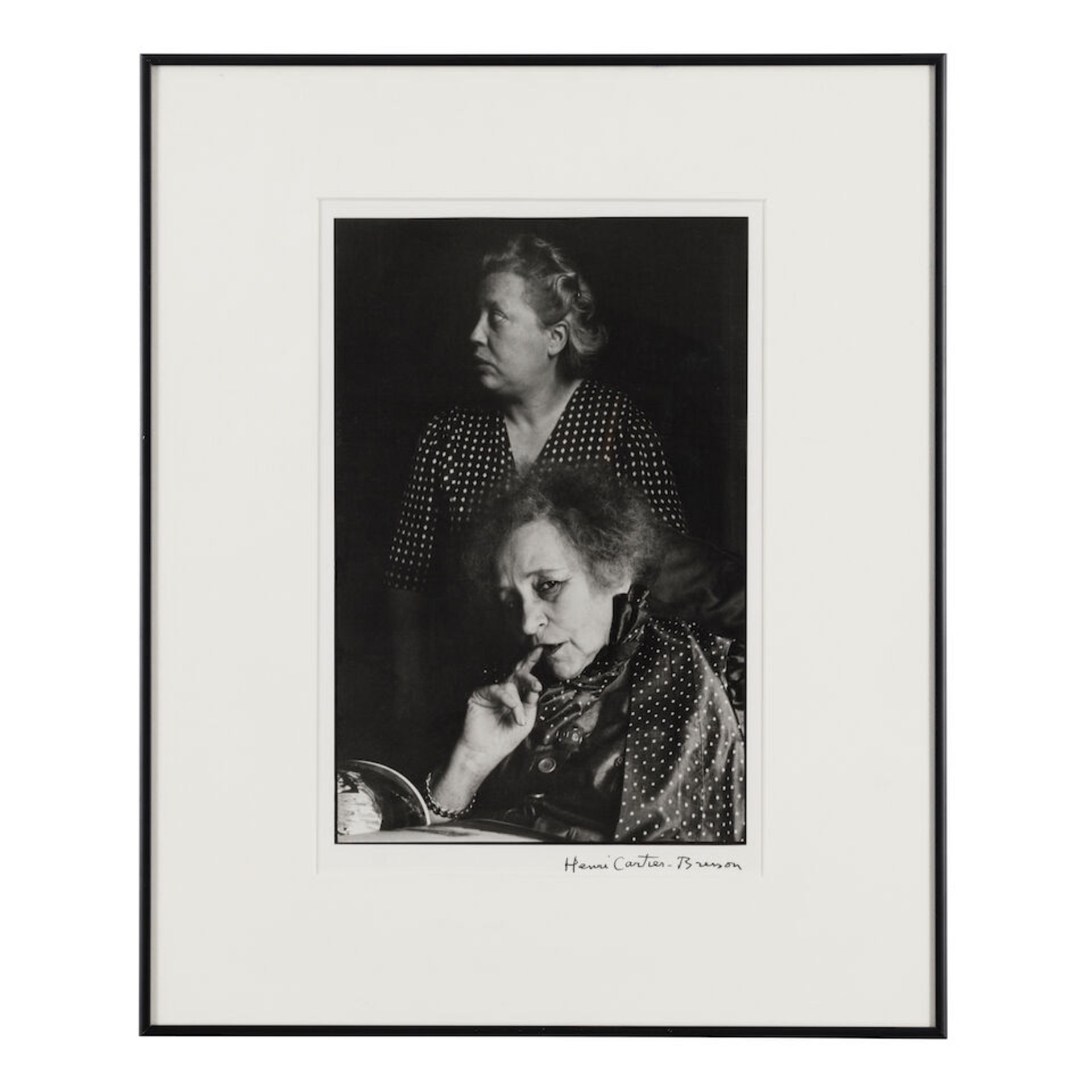 Henri Cartier-Bresson (1908-2004); Colette and her Companion Pauline, Paris; - Bild 2 aus 2
