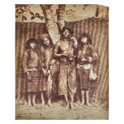 BURMA EXPEDITION 1867-1868. Manuscript account, and photographs, by a member of the party, with ...