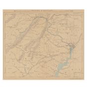 AMERICAN CIVIL WAR Map shewing the principal places in Virginia and Maryland at present occupied...