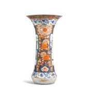 A large Japanese Imari porcelain hall vase Late Meiji period (1868-1912) or Taisho period (1912-...