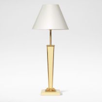 Jacques Adnet Table lamp base, circa 1940