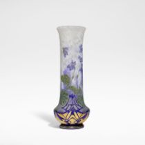 DAUM Nancy 'Violettes' vase, circa 1905