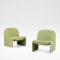 Giancarlo Piretti Pair of 'Alky' chairs, designed 1969