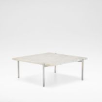 Poul Kjærholm 'PK-61' coffee table, designed 1956