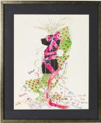 Collaboration des équipes de la maison Yves Saint Laurent Le Premier d'atelier, Georges Tywaert