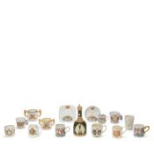 GEORGE V, EDWARD VII, AND GEORGE VI - a selection of commemorative ceramics Circa 1910 - 1937