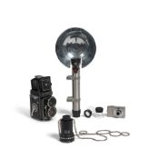 DIANE KEATON: A GROUP OF CAMERAS AND CAMERA EQUIPMENT