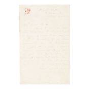 DODGSON (CHARLES LUTWIDGE) Autograph letter signed ('C.L. Dodgson') to a young friend ('My dear ...