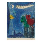 Marc Chagall (1887-1985); Les Monstres de Notre-Dame;