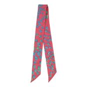 HERMÈS: RECONTRE OCEANE SILK TWILLY SCARF