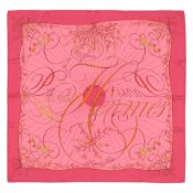 HERMÈS: EFFLUVES SILK SCARF 42cm
