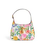 GUCCI X KEN SCOTT: FLORAL PRINT LEATHER JACKIE 1961 2021