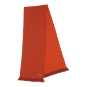 HERMÈS: ZIG ZAG CASHMERE SCARF 180 cm x 64 cm