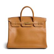 HERMÈS: NATUREL SABLE ARDENNES BIRKIN 40 1999