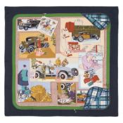 HERMÈS: L' ELEGANCE ET LE CONFORT EN AUTOMOBILE SILK SCARF