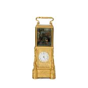 Singing Bird Automaton Carriage Clock, France, 19th century,