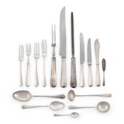 An Assembled Garrard & Co. Sterling Silver Flatware Service,