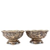 Pair of Tiffany & Co. Sterling Silver Centerbowls,