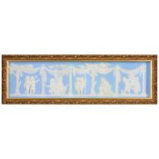 Wedgwood Solid Light Blue Jasper Plaque, England, early 19th century,