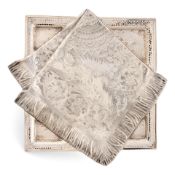 Gorham Sterling Silver Trompe l'oeil Plate,