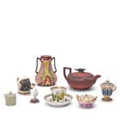 Eight Wedgwood Assorted Items, England, 19th and early 20th century,