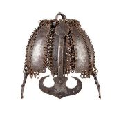 A rare mail and plate helmet Deccan, 16th/ 17th Century