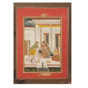 Five paintings from a ragamala series Deccan, 18th century(5)