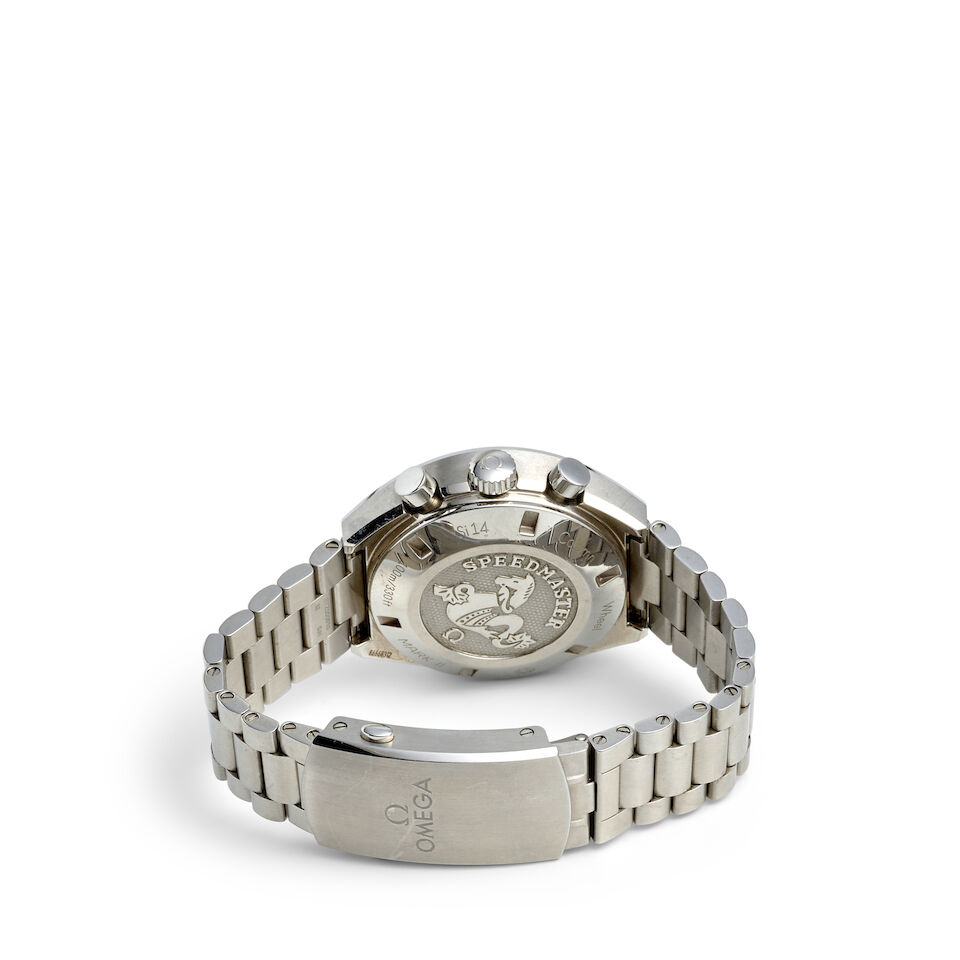 OMEGA. A STAINLESS STEEL AUTOMATIC CHRONOGRAPH BRACELET WATCH Speedmaster Mark II , Ref: 327.10.... - Image 2 of 2