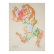 WILLIAM GROPPER (1897-1977) Dancer 25 x 19 in. (63.5 x 48.2 cm.)