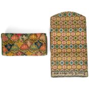 Two Needlework Pocketbooks North America, late 18th and early 19th century