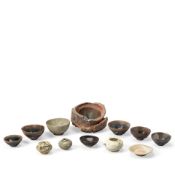 A GROUP OF MISCELLANEOUS CERAMIC BOWLS AND VESSELS Song and Yuan to Ming Dynasty (13)