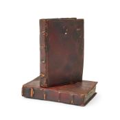 Two of Claire's burnt leather journal props Possibly acquired for Season 8, Episode 1, 'Soul of ...